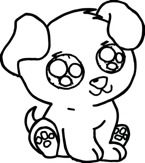 Puppy Printable Coloring Pages